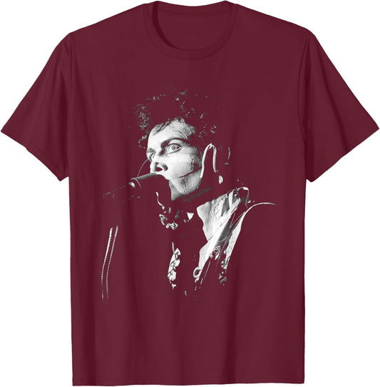 Adam and The Ants Live Prince Charming 1981 T-Shirt - T-Shirt | Maroon