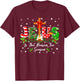 Christian is The Reason for The Season Christmas Xmas Men T-Shirt - T-Shirt | Maroon