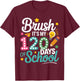 Bruh Its My 120 Days of School Kids Boys 120th Day Teachers T-Shirt - T-Shirt | Maroon