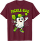 Pickleball Ghosts Halloween Costume Men Women T-Shirt - T-Shirt | Maroon