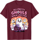Halloween Wheelchair Costume Handicap Joke Ghouls Walk Like T-Shirt - T-Shirt | Maroon