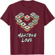 Funny Mahjong Love Chinese Game Player It's Mahjong Time T-Shirt - T-Shirt | Maroon