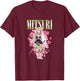 Demon Slayer: Kimetsu no Yaiba Mitsuri Kanroji Love Heart T-Shirt - T-Shirt | Maroon