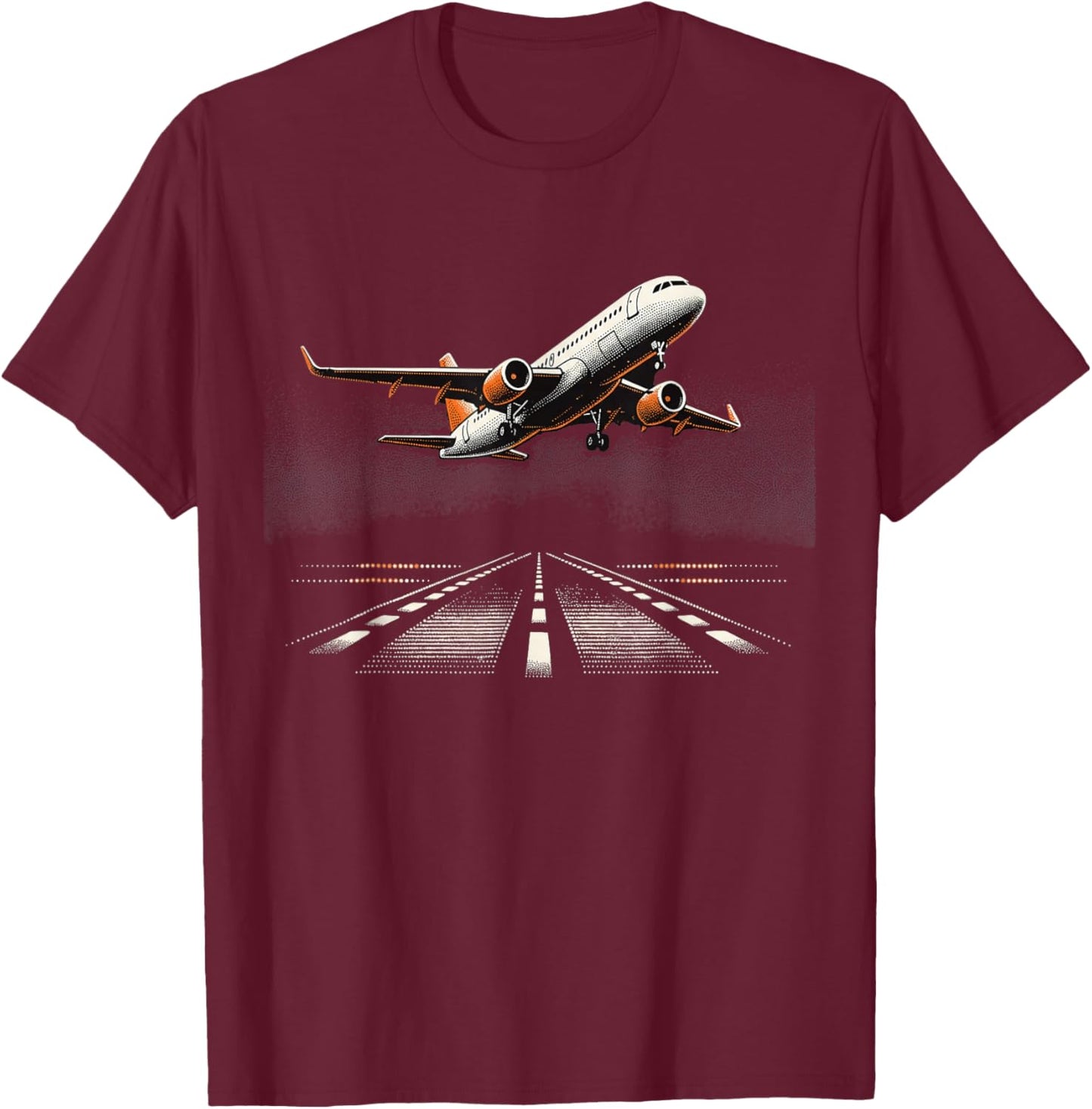 Funny Aviator Pilot Airplane Flight Aviation Gifts Men Women T-Shirt - T-Shirt | Maroon