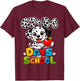 67 34 Days of School Dog 101 Days of School 100th Days Boys T-Shirt - T-Shirt | Maroon
