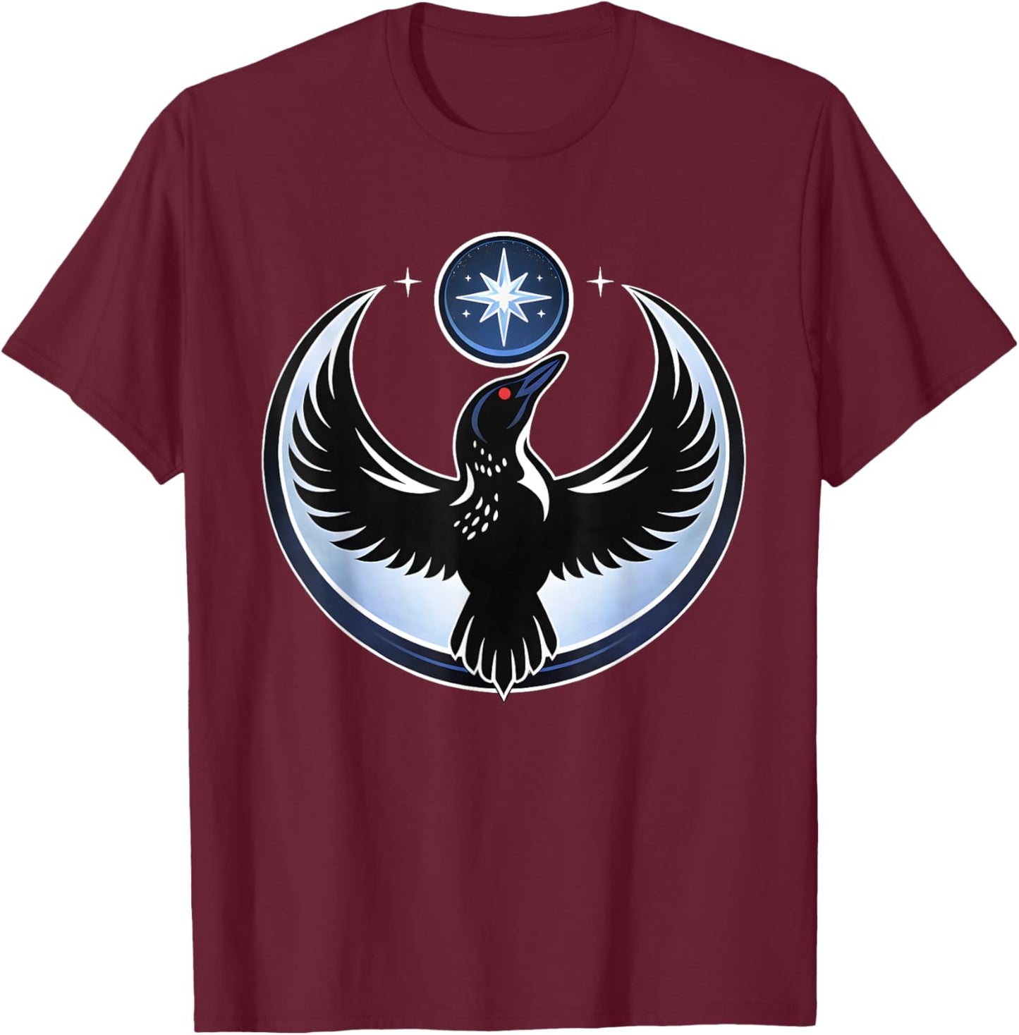 Minnesota Rebel New State Flag T-Shirt - T-Shirt | Maroon