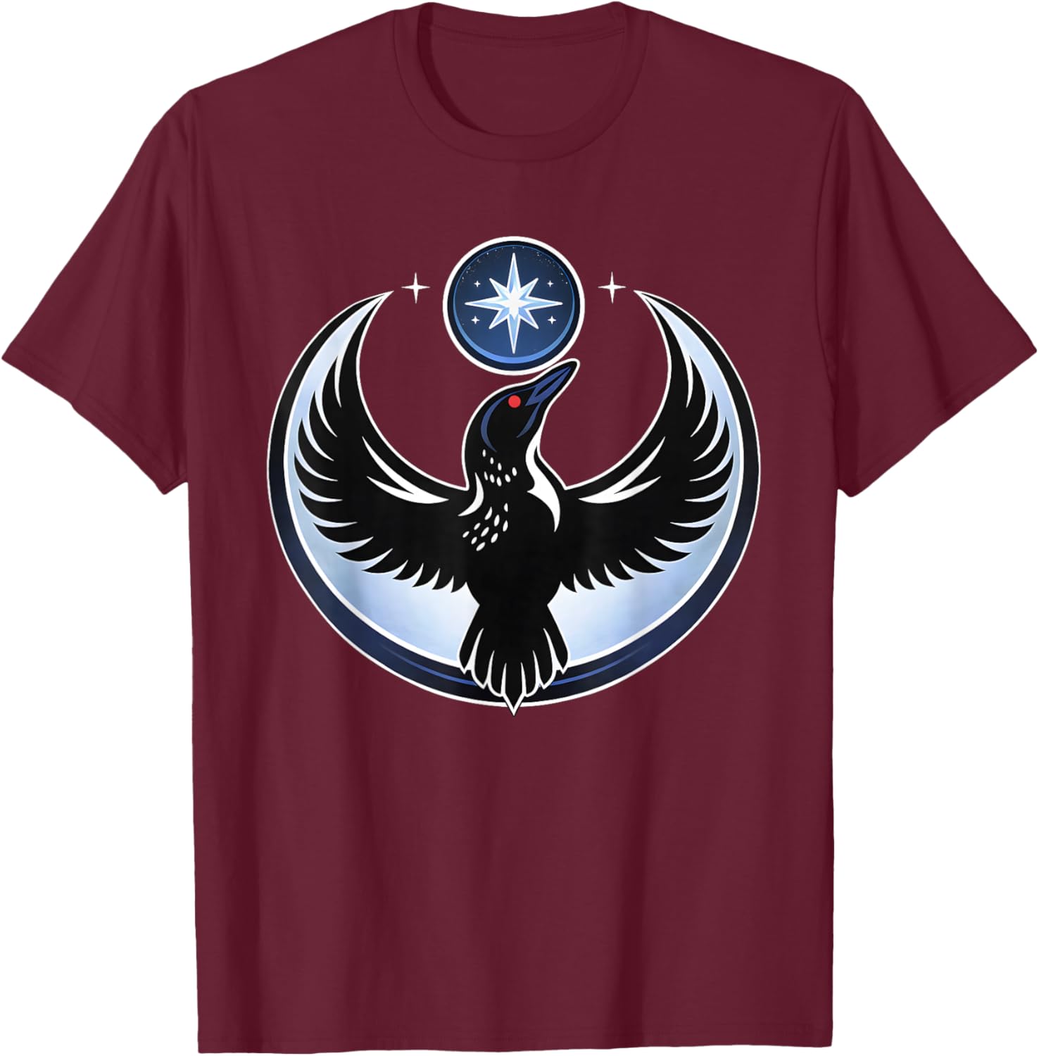 Minnesota Rebel New State Flag T-Shirt - T-Shirt | Maroon