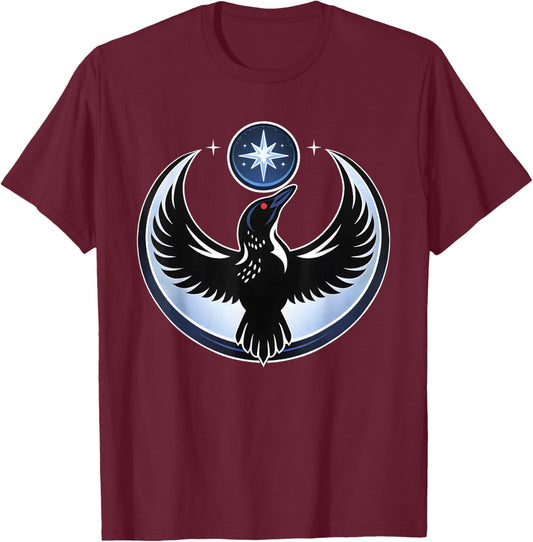 Minnesota Rebel New State Flag T-Shirt - T-Shirt | Maroon