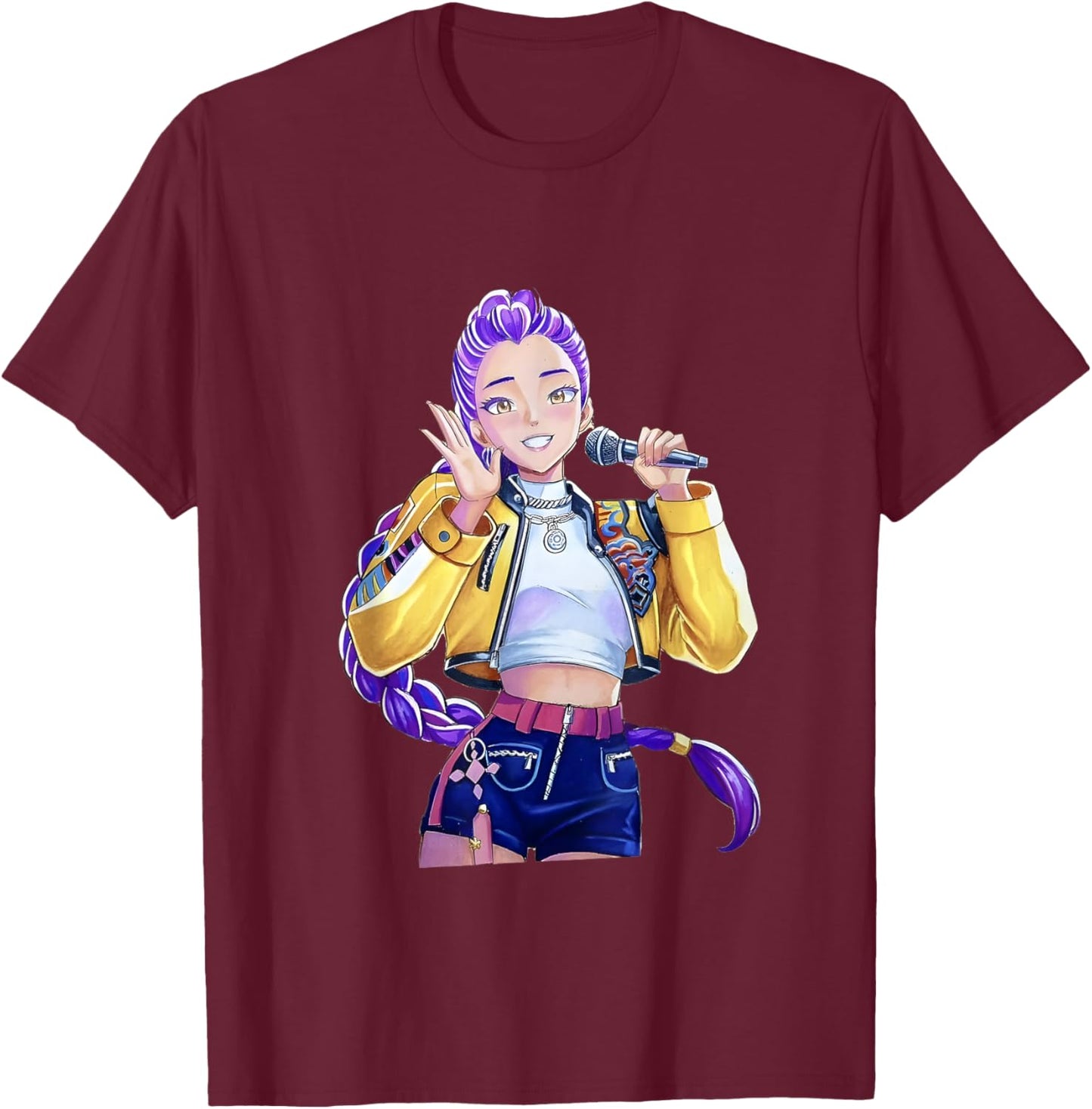 Cute Rumi T-Shirt - T-Shirt | Maroon