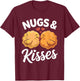Chicken Nuggets Loves Chicken Chicken Nugget Valentines Day T-Shirt - T-Shirt | Maroon
