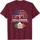 Gallagher Irish Family Name Celtic Irish Roots T-Shirt - T-Shirt | Maroon