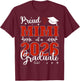 Proud Mimi of A Class of 2026 Graduate Senior Graduation T-Shirt - T-Shirt | Maroon