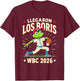 Puerto Rico Baseball Coqui Mascot 2026 Island Pride Theme T-Shirt - T-Shirt | Maroon