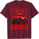 I'm Ready to Crush Hearts Boys Funny Valentines T-Shirt - T-Shirt | Maroon