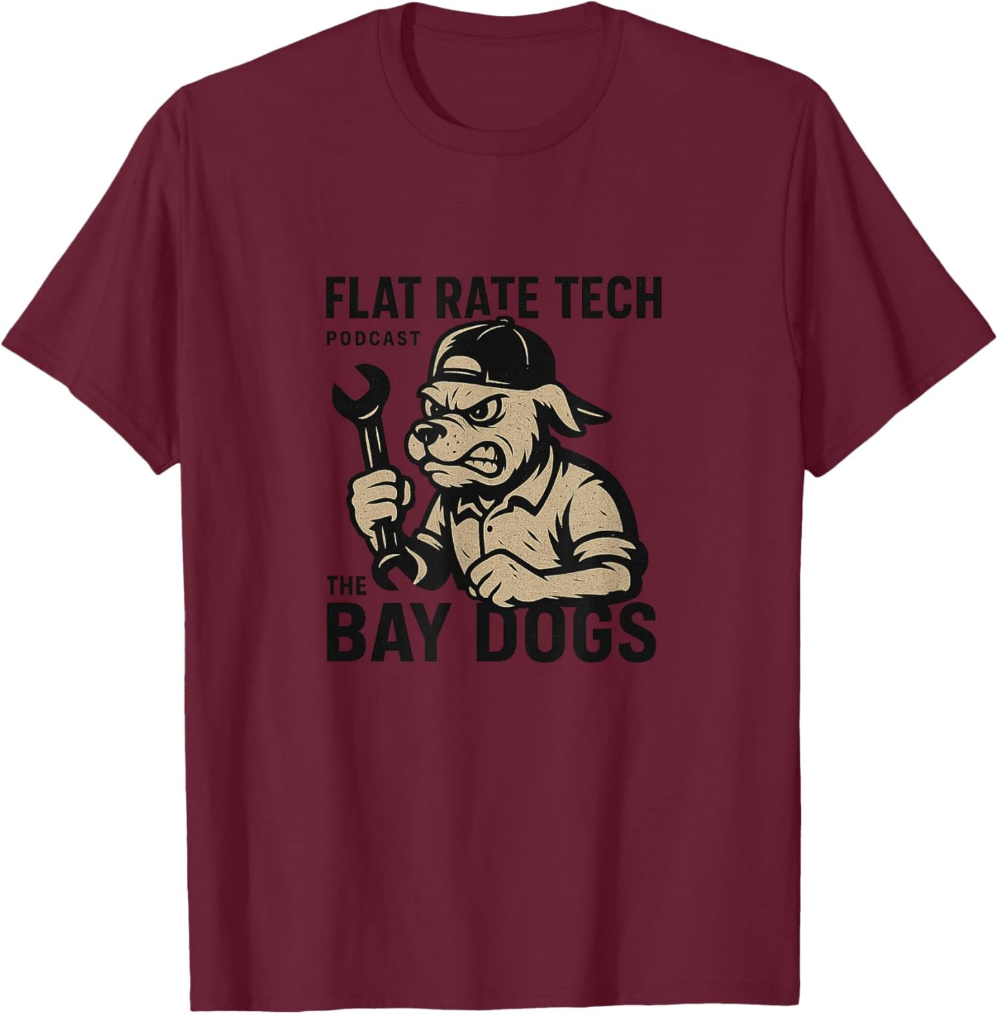 Bay Dogs T-Shirt - T-Shirt | Maroon