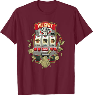 Fallout - Jackpot T-Shirt - T-Shirt | Maroon