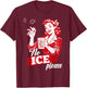 Funny No Ice Please Meme T-Shirt - T-Shirt | Maroon