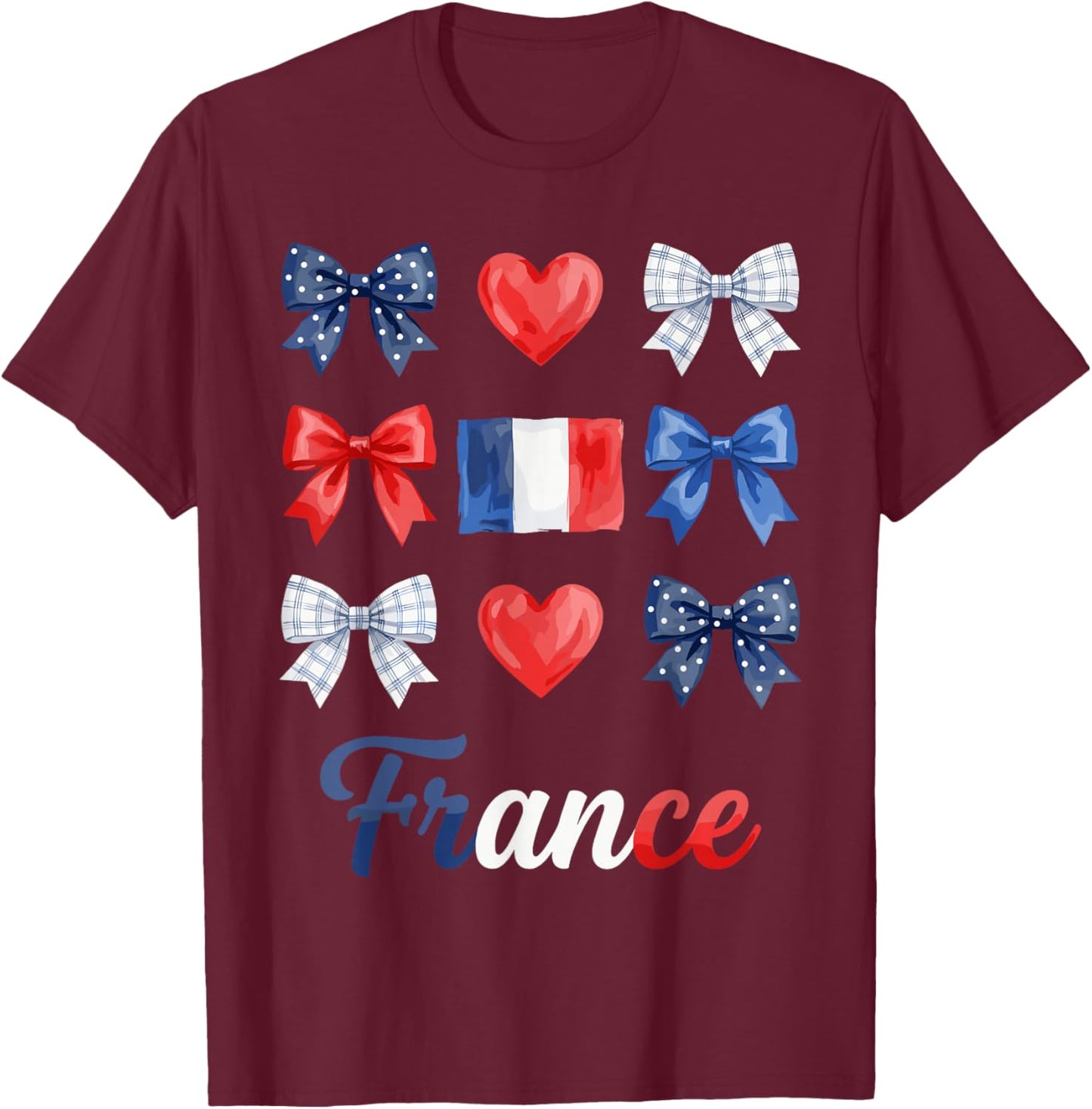 Cute Girls T-Shirt - T-Shirt | Maroon