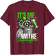 Funny St. Patricks Day Guy It’s Me I Am The Shenanigans T-Shirt - T-Shirt | Maroon