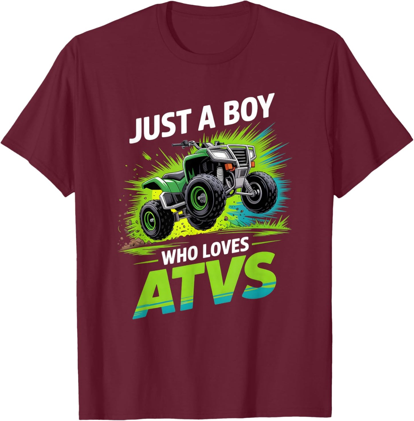Boys ATV T-Shirt - T-Shirt | Maroon