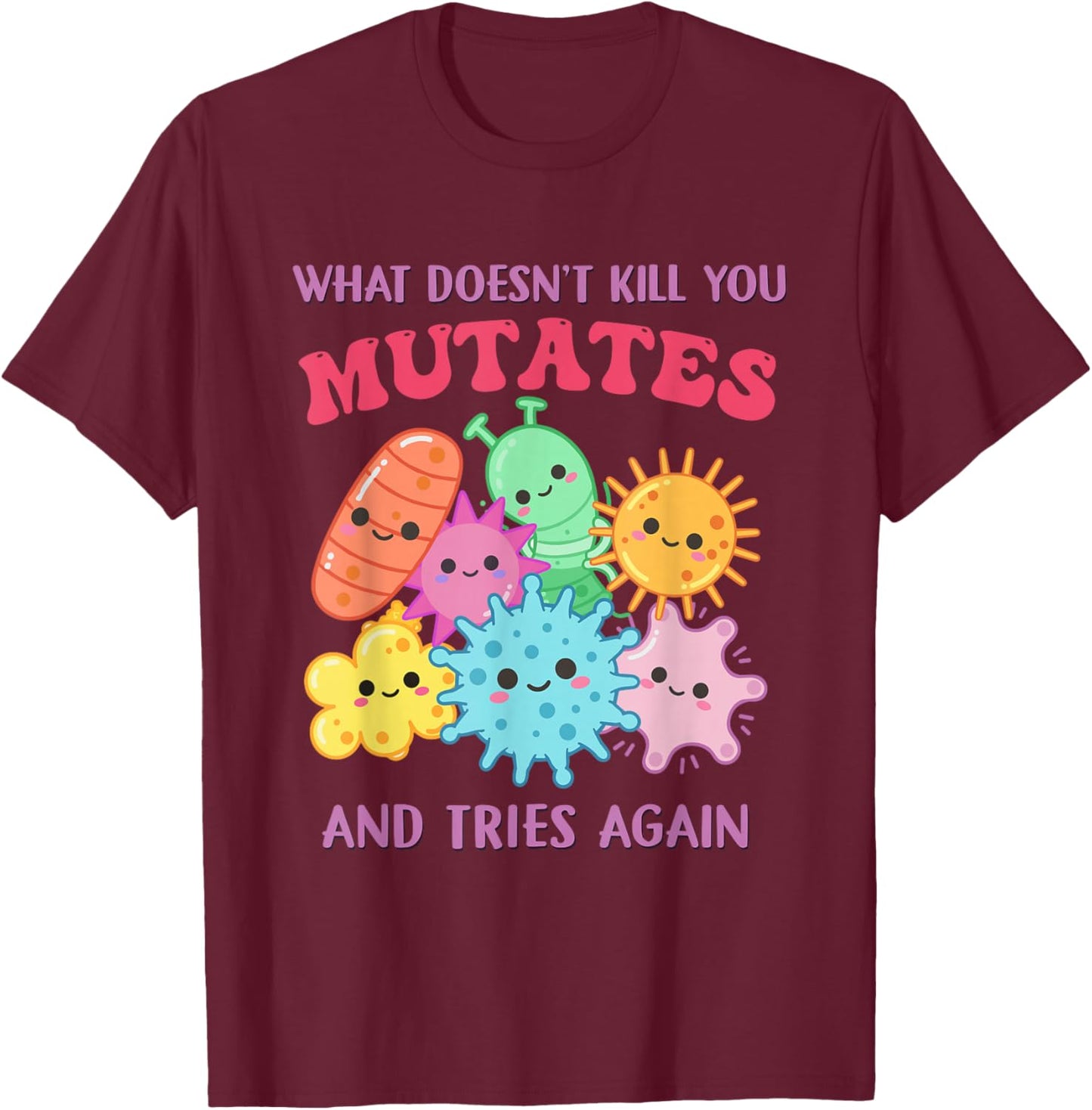 Lab Week 2026 Microbiologist Medical Med School Biology T-Shirt - T-Shirt | Maroon
