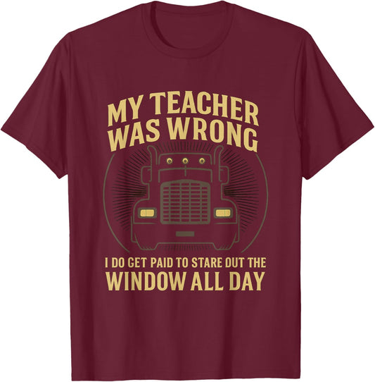 T-Shirt T-Shirt - T-Shirt | Maroon
