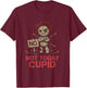 Anti Valentine Not Today Cupid Grumpy Voodoo Doll Sarcastic T-Shirt - T-Shirt | Maroon