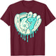67 Meme Funny Six Seven for Boys and Girls Cool T-Shirt - T-Shirt | Maroon