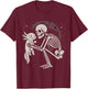 Axolotl Emo Goth T-Shirt - T-Shirt | Maroon