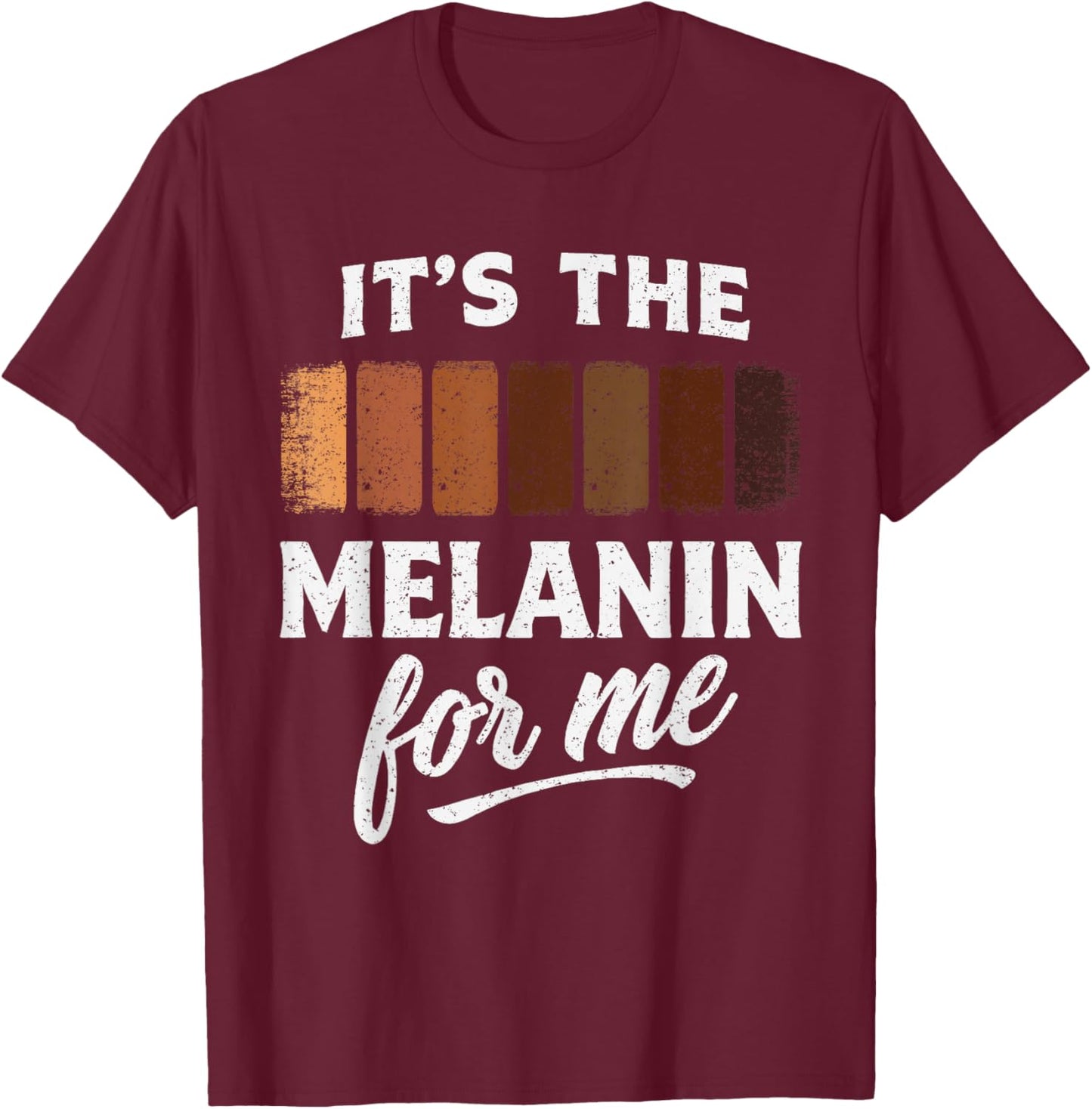 It’s The Black History BLM Melanin African Men Women Kids T-Shirt - T-Shirt | Maroon