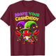 Whos Your Crawdaddy Crawfish Jester Beads Funny Mardi Gras T-Shirt - T-Shirt | Maroon