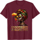 Unbothered Melanin Queen Black Woman Pride Strong T-Shirt - T-Shirt | Maroon
