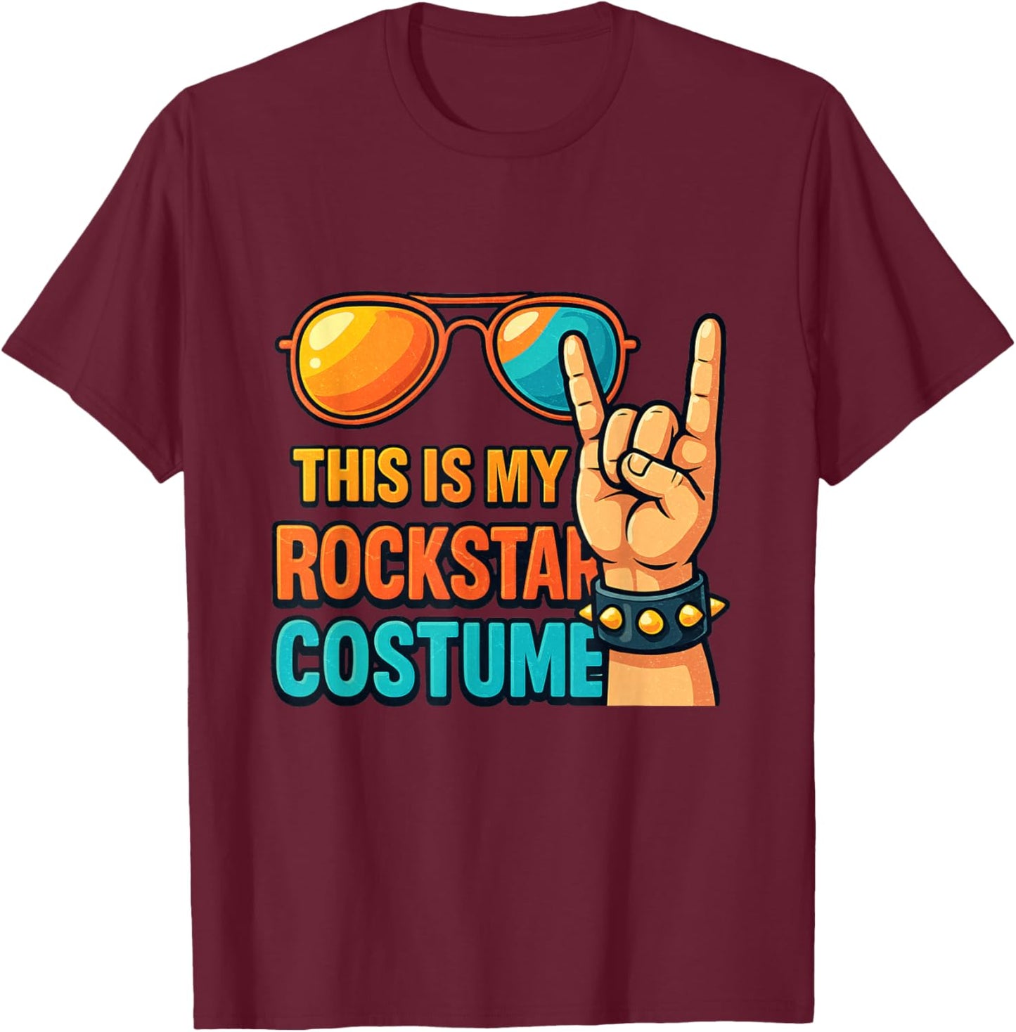 Sunglasses T-Shirt - T-Shirt | Maroon