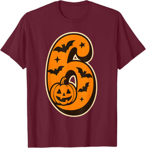 67 Halloween Matching Twin Boys Girls Brothers Sisters Funny T-Shirt - T-Shirt | Maroon