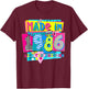 Made in 1986 Limited Edition 40th Birthday Party T-Shirt - T-Shirt | Maroon