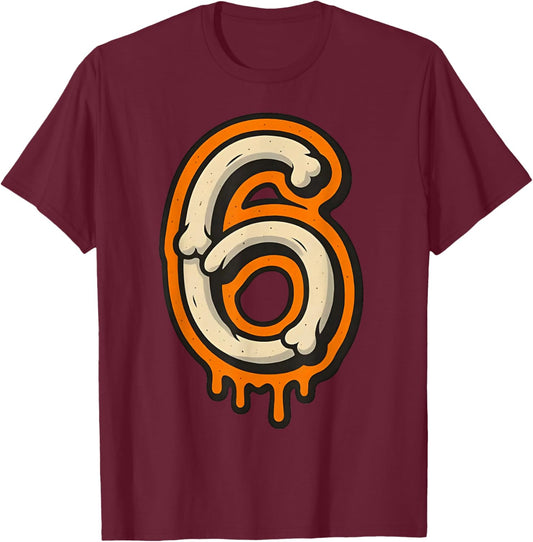 Couple Halloween Costume Duo Halloween Costume 6 7 Rizz T-Shirt - T-Shirt | Maroon