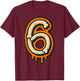 Couple Halloween Costume Duo Halloween Costume 6 7 Rizz T-Shirt - T-Shirt | Maroon