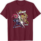 Masters of The Universe - He-Man for Eternia T-Shirt - T-Shirt | Maroon