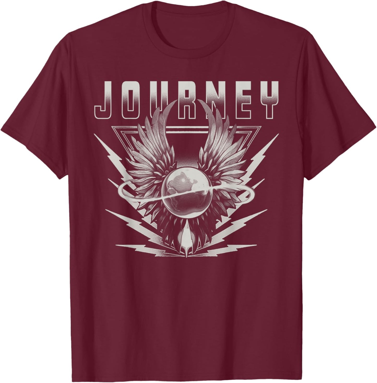 Journey Globewing T-Shirt - T-Shirt | Maroon