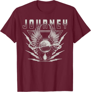 Journey Globewing T-Shirt - T-Shirt | Maroon
