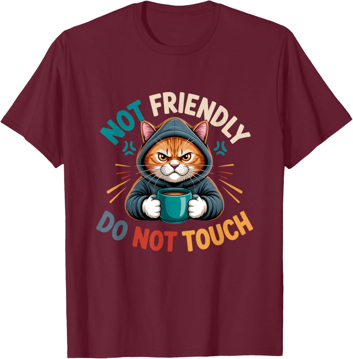 Animal T-Shirt - T-Shirt | Maroon