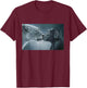 Lion Yelling Monkey Meme Rage Bait T-Shirt - T-Shirt | Maroon