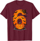 Fun Six Seven 6 7 Meme Design Couples Halloween T-Shirt - T-Shirt | Maroon