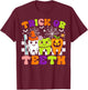Trick Or Teeth Funny Dental Halloween Costumes Treat Dentist T-Shirt - T-Shirt | Maroon