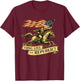Minuteman Long Live The Republic USA 1776 2026 4th of July T-Shirt - T-Shirt | Maroon