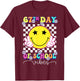 67th Day of School Vibes Funny Six Seven 67 Meme Slang T-Shirt - T-Shirt | Maroon