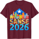 Balcones De Cora Sanse 2026 San Juan Festival San Sebastian T-Shirt - T-Shirt | Maroon