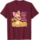 Just A Girl Who Loves Ducks Cute Duck T-Shirt - T-Shirt | Maroon