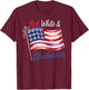 Red, White and Blueberries Women Men T-Shirt - T-Shirt | Maroon