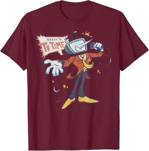 Vintage It's TV Time Mr Tenna T-Shirt - T-Shirt | Maroon